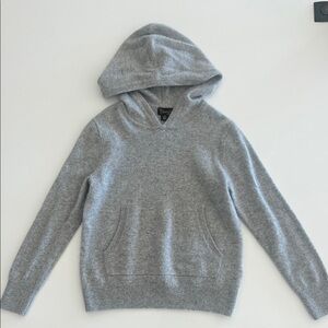J. Crew Kids Gray Hoodie Sweater